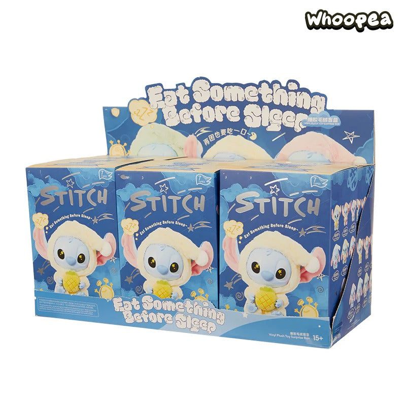 Stltch Eat Something Before Sleep Series Vinly Plush Dolls, Blind Box