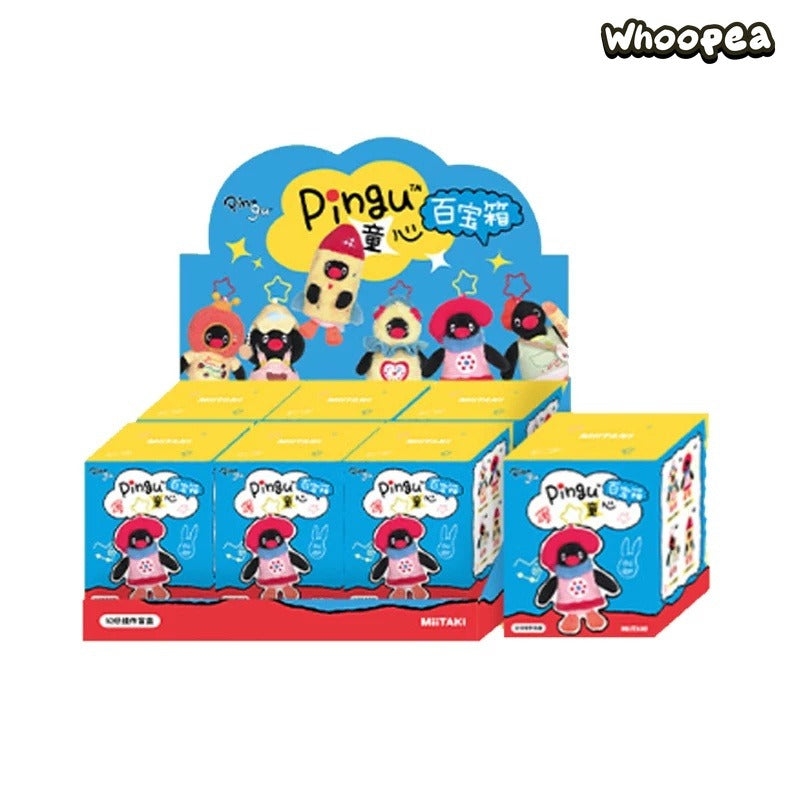 Pingu Childlike Treasure Box Series Plush Pendant Blind Box