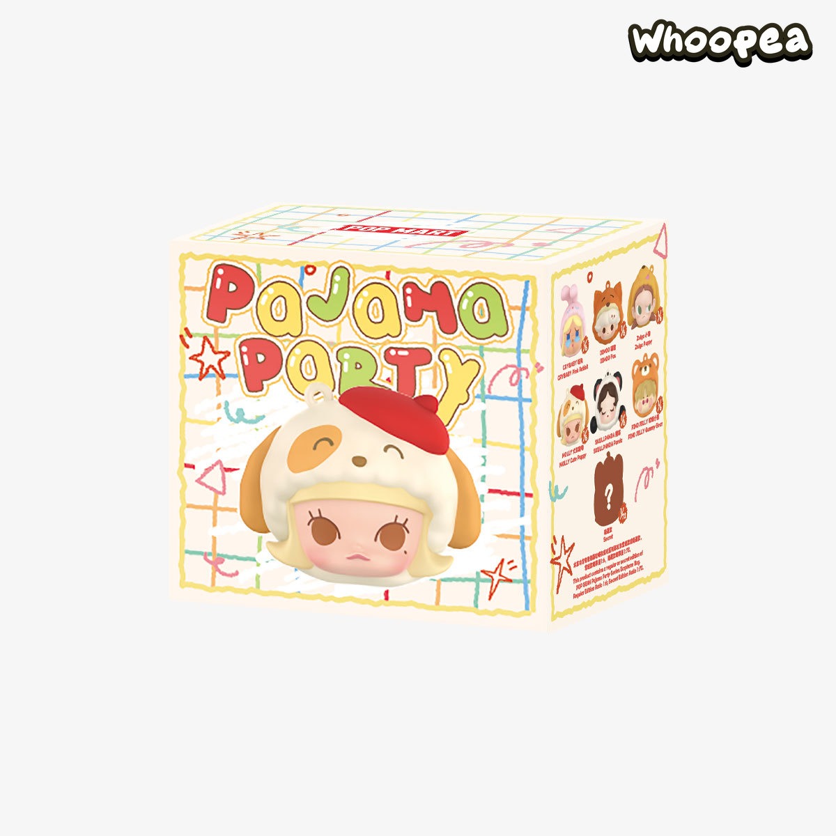 POP BEAN Pajama Party earphone bag, Blind Box