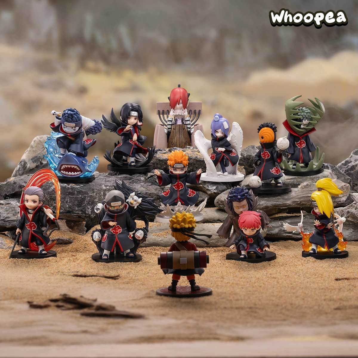 POP MART Naruto: Shippuden Series Battle Against Akatsuki Themed