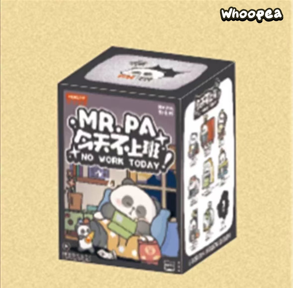 MR.PA No Work Today Series Figures, Blind Box