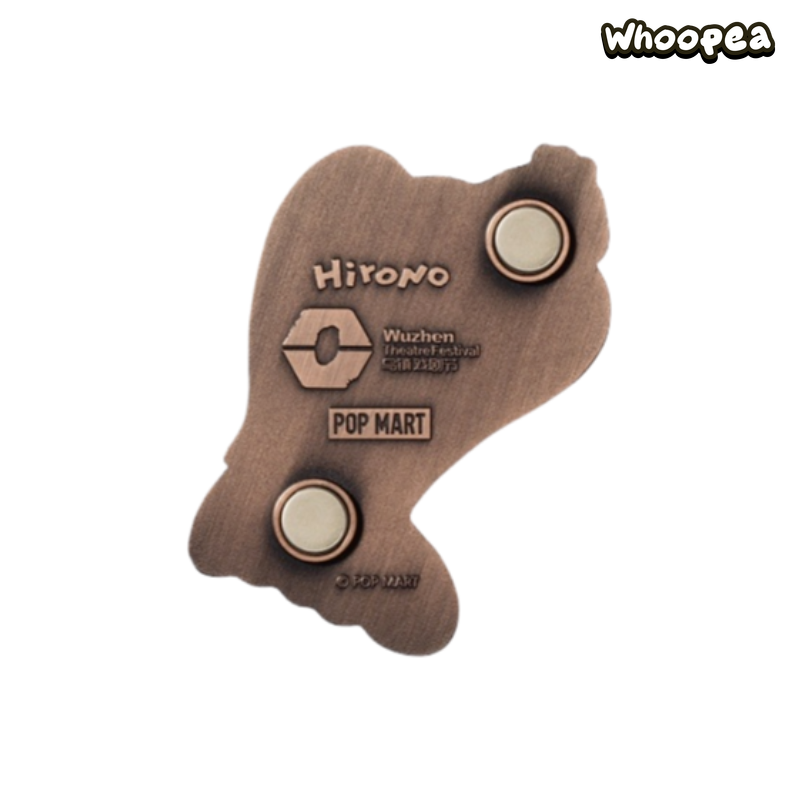 POP MART HIRONO Temporary Mooring Series Fridge Magnet, China Exclusive