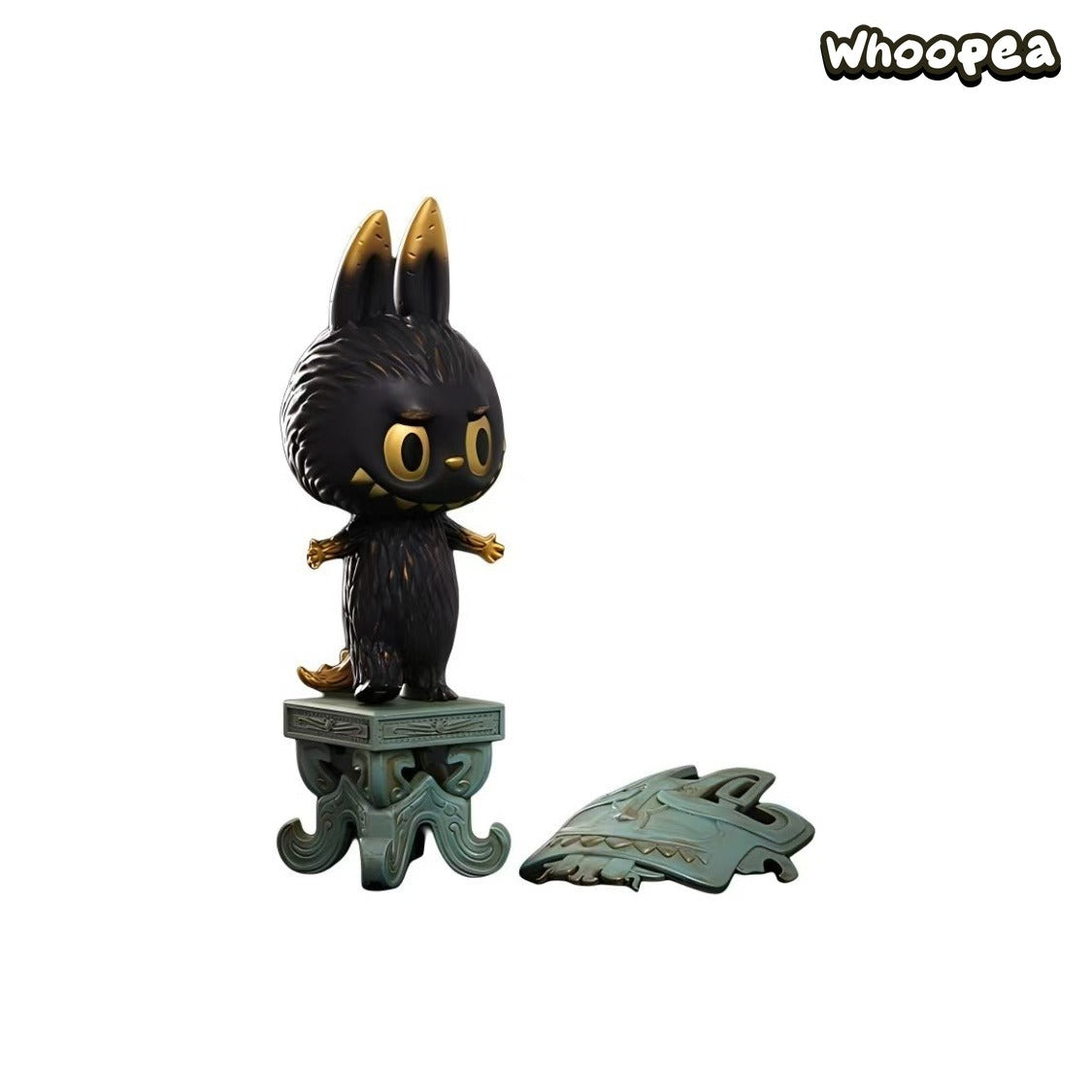 POP MART THE MONSTERS × Sanxingdui Museum ZIMOMO Bronze Mask Figure, PTS 2023 Exclusive