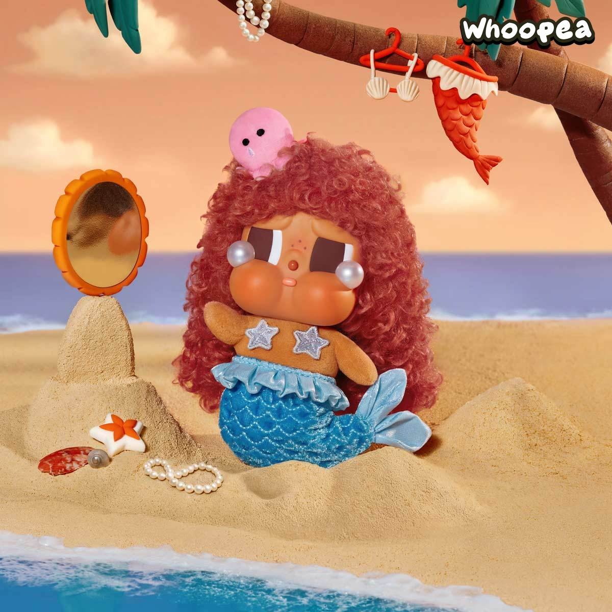 CRYBABY Vacation Mode On Series-Vinyl Plush Pendant Blind Box (PRE-ORDER)