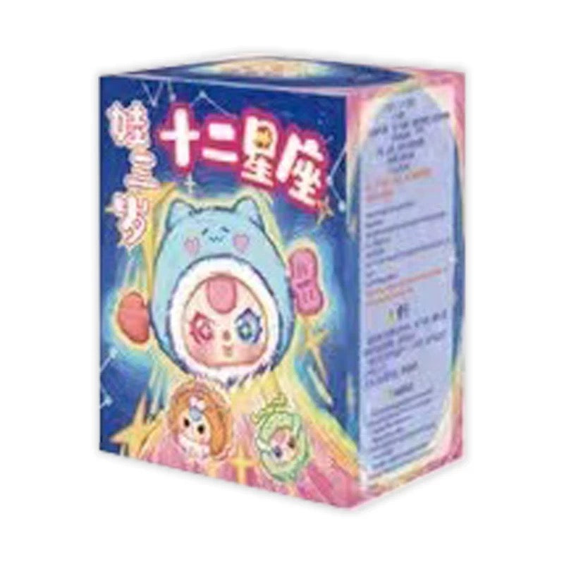 Baby Three Twelve Zodiac Signs Series Plush Dolls, Blind Box