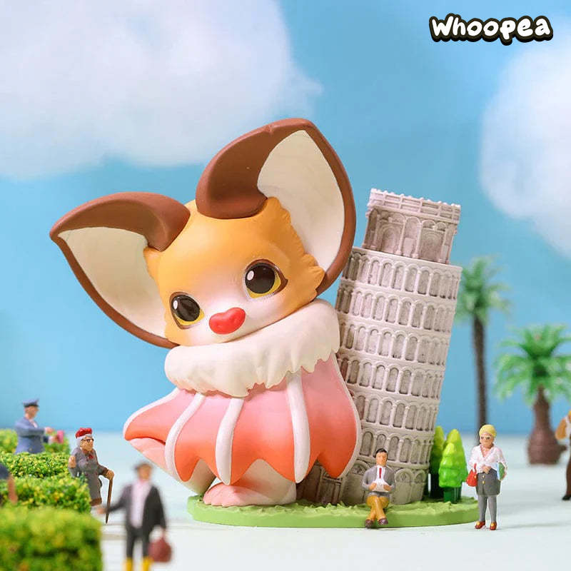 Yoki Travel Around The World - Figurine Mystère POP MART Yoki Travel Around The World - Figurine Mystère POP MART
