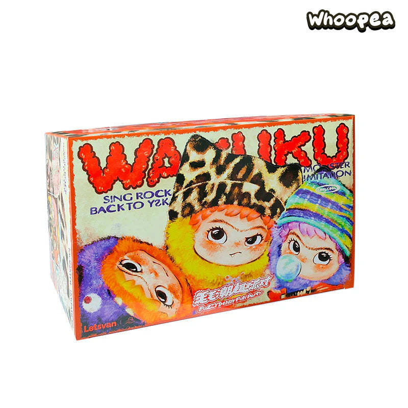 WAKUKU Fuzzy Trendy Fun Party Series Plush Dolls, Blind Box