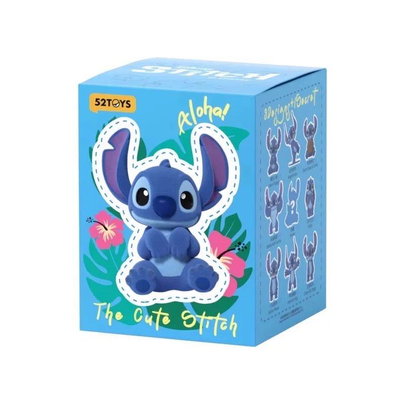 52TOYS Stitch Weird and Cute Series Fuzzy Figures, Blind Box