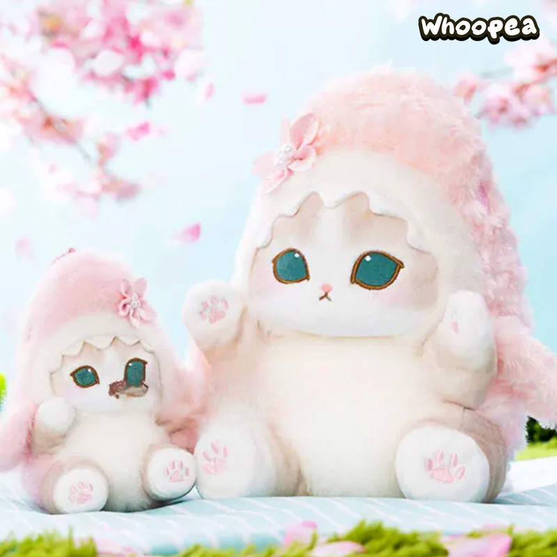 まなちゃん様　セブンテンby ミホカワヒト　フリンジチュールトップス　ホワイトS Mofusand Cherry Blossom Pink Series Plush Doll And Keychain – WHOOPEA