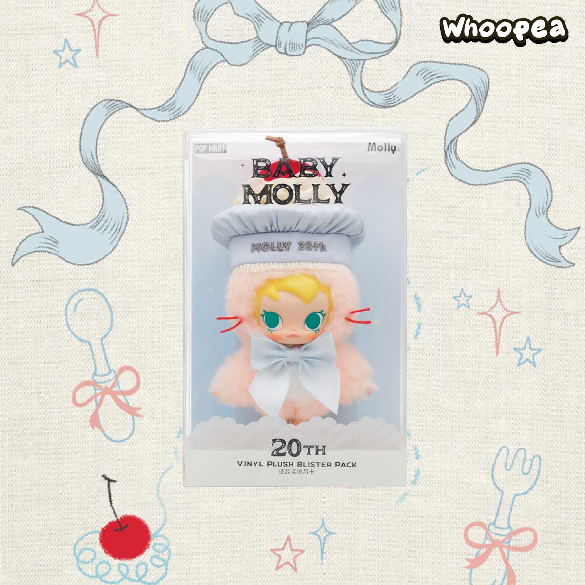 Baby Molly 20th Anniversary Vinyl Plush Blister Pack – WHOOPEA