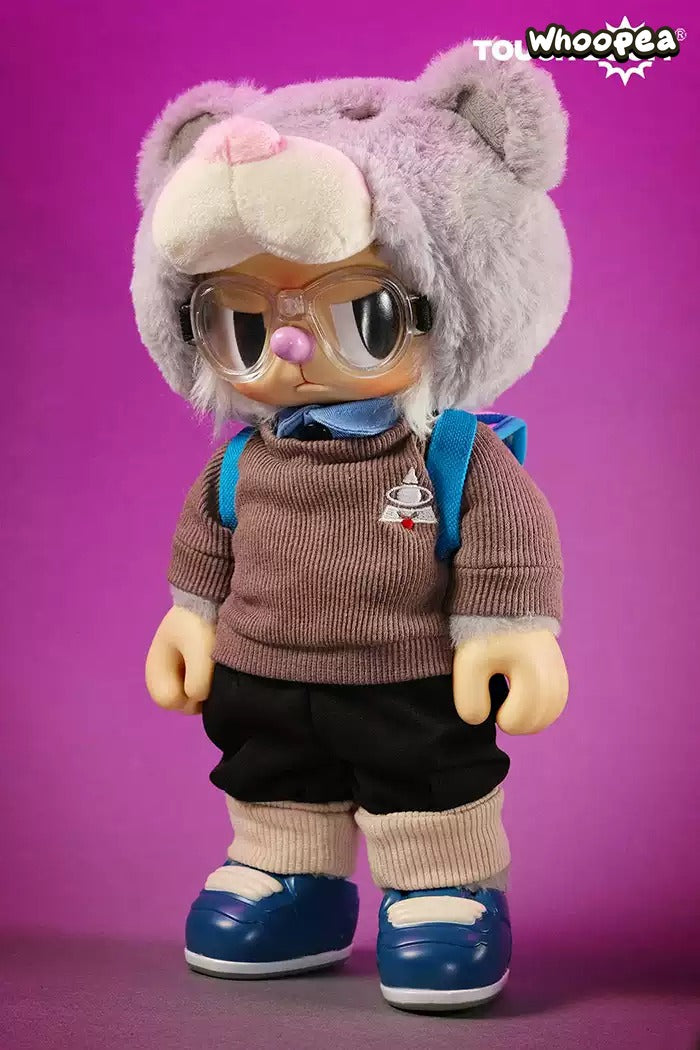 REBEL BEAR 500% Series Vinyl Plush