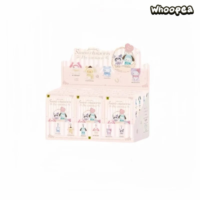 SANRI0 Characters Play With Kittens Series Plush Dolls, Blind Box