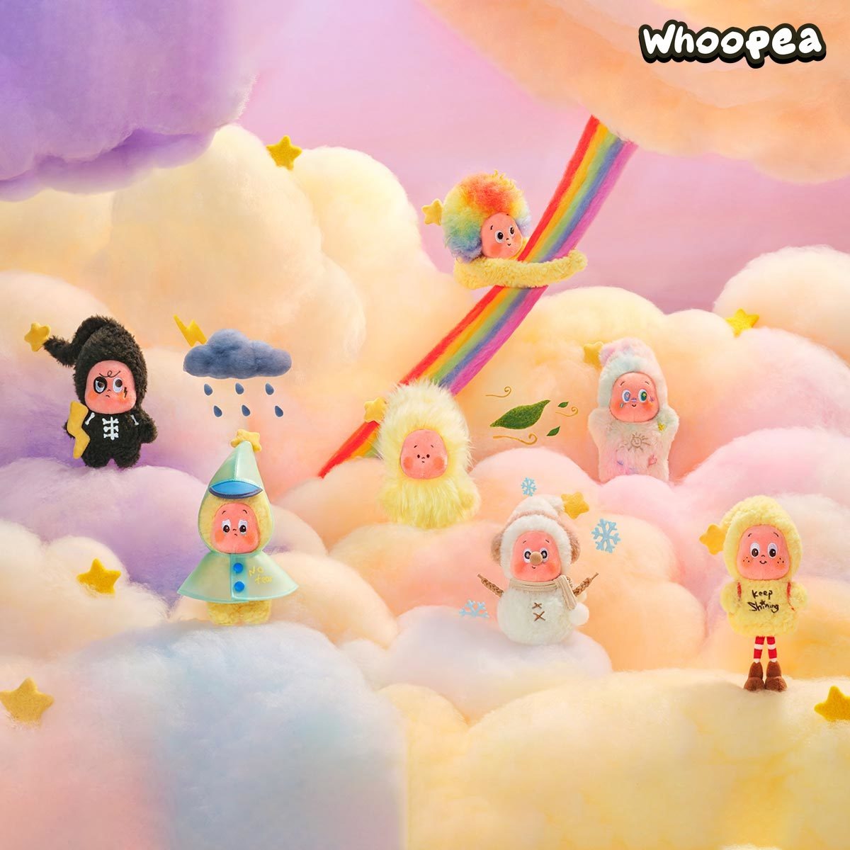 Twinkle Twinkle Sweet Dreams Forecast Series-Plush Pendant Blind Box (PRE-ORDER)