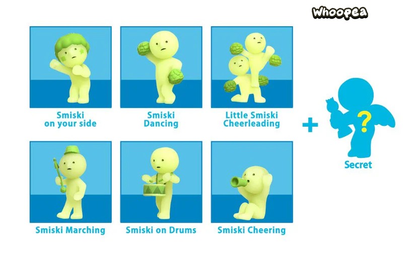 Smiski Cheer Series Figures, Blind Box