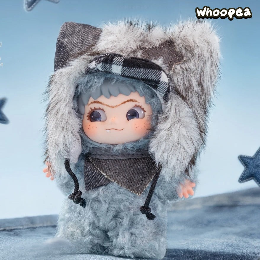 WAKUKU Puka Meow And Fuzzy Kid Series Mini Plush Hanging Card