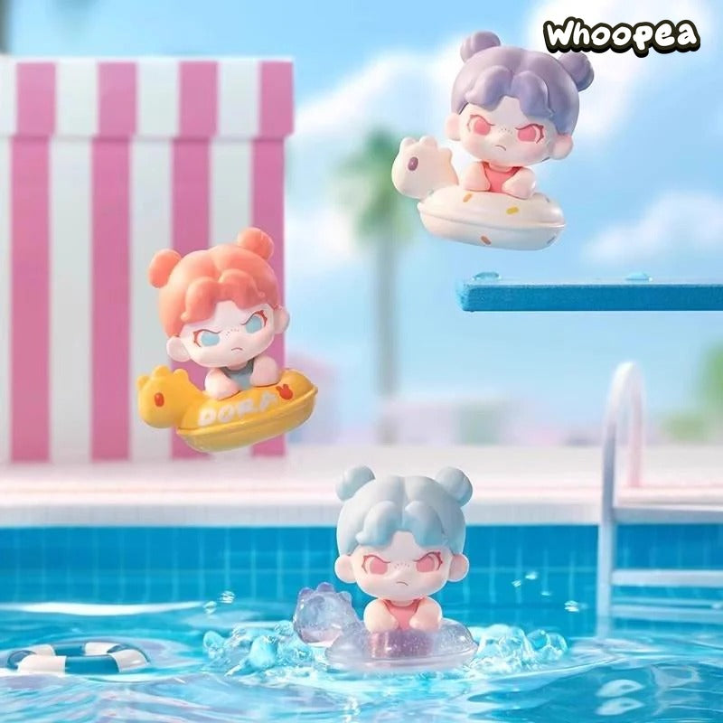 TNTSPACE Pool Party Series Mini Beans Figures, Blind Bag