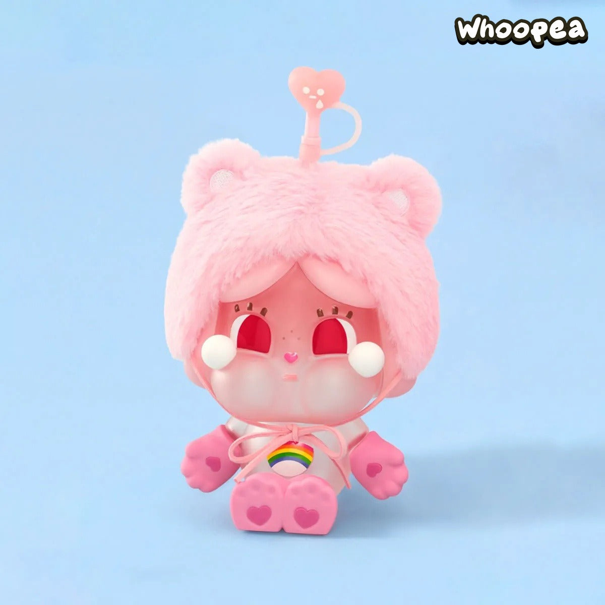 POP MART CRYBABY × Care Bears Series Glass Straw Cup (PRE-ORDER)