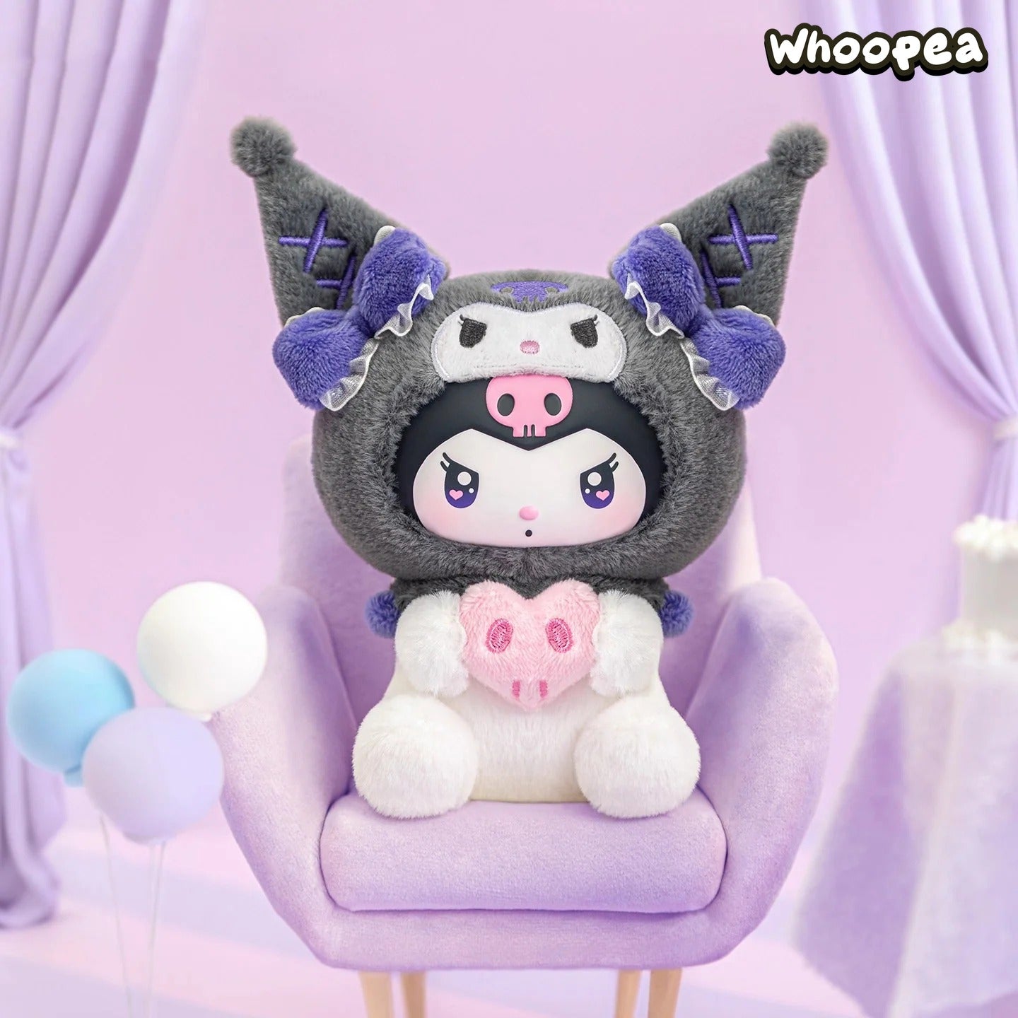 SRO Kuromi Party Series Plush Pendant Dolls, Blind Box – WHOOPEA