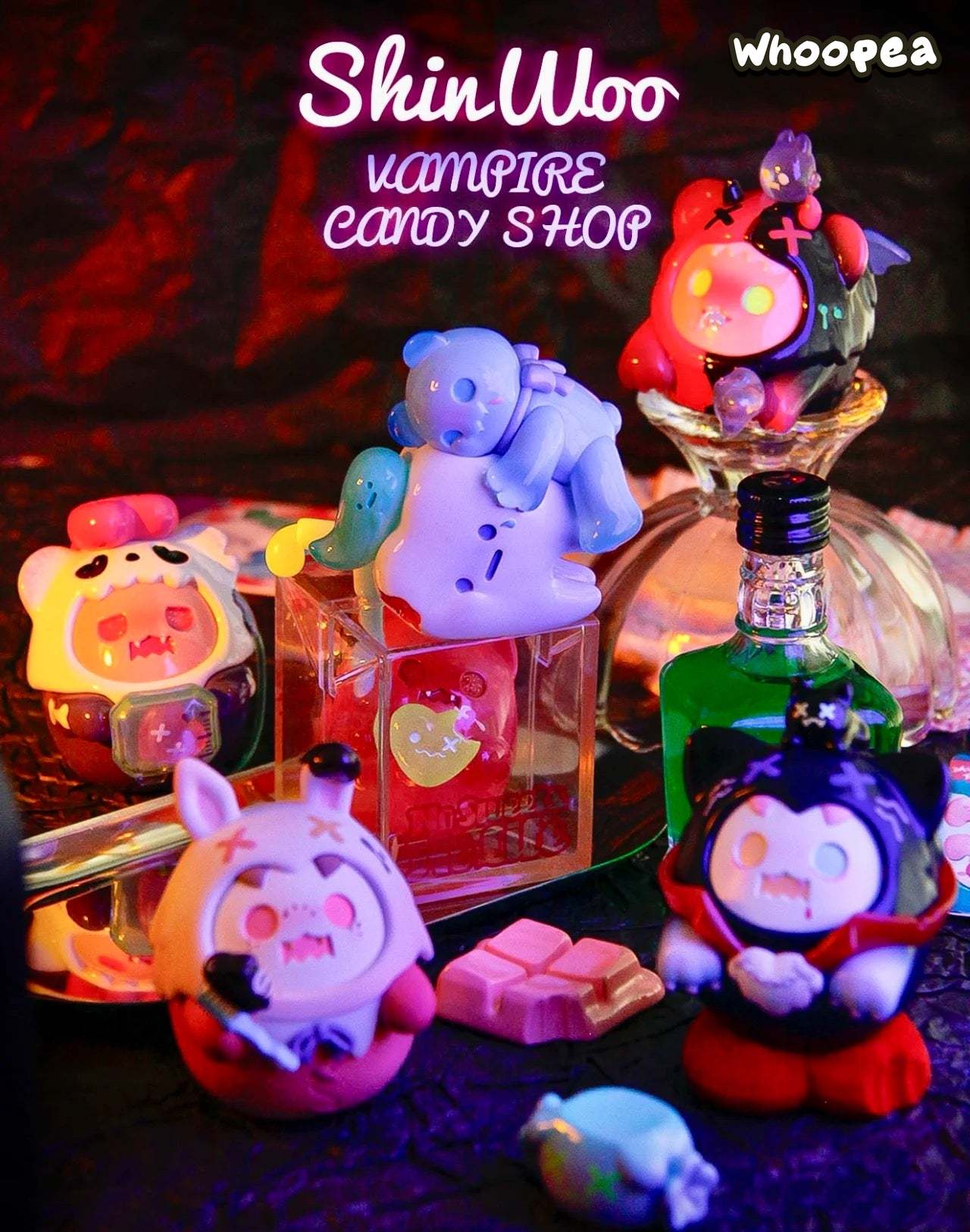 ShinWoo Vampire Candy Shop Series PVC Figures, Blind Box