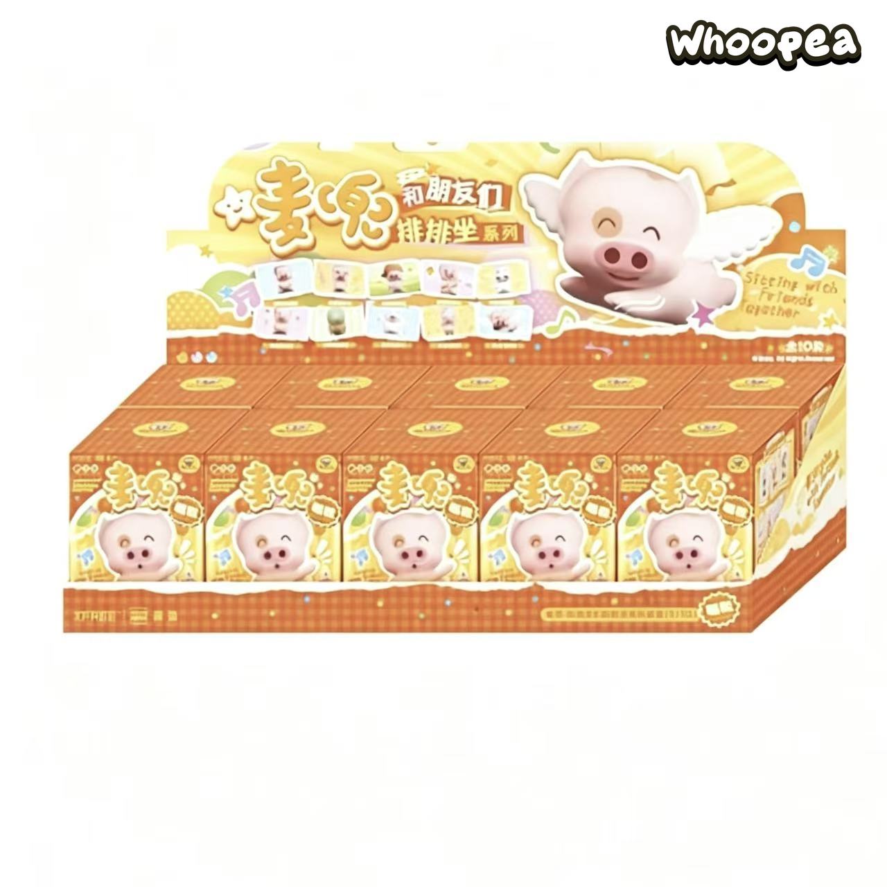 McDull Friends Sitting Together Series Mini Figure Blind Box