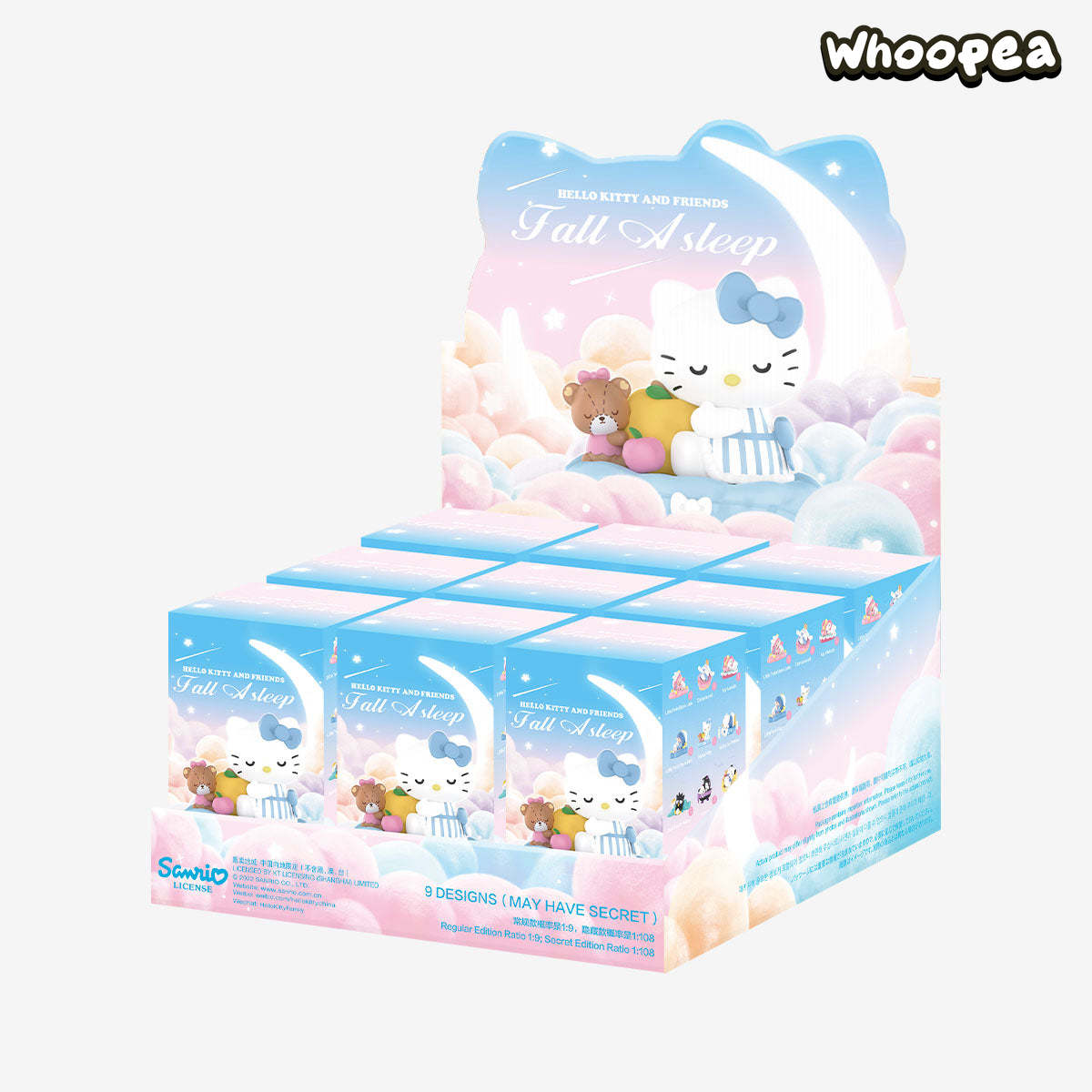 HK and Friends Fall Asleep Series Figures, Blind Box