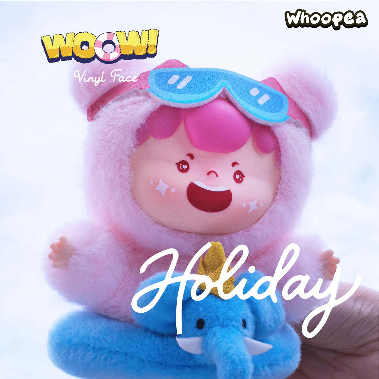 WOOW Happy Holiday Series Vinyl Plush Dolls, Blind Box
