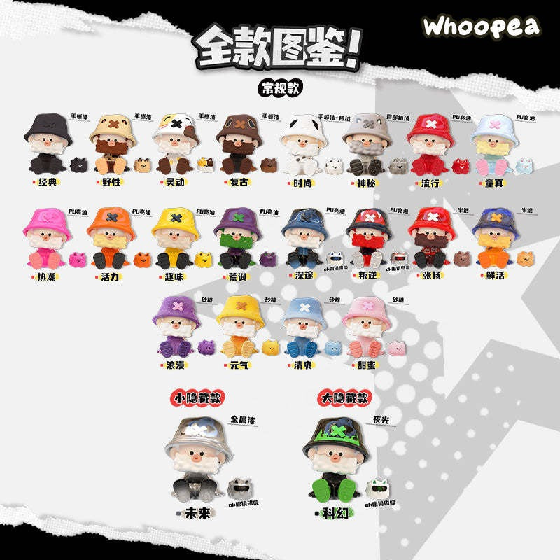 OHO Colorful Series Mini Figures, Blind Box