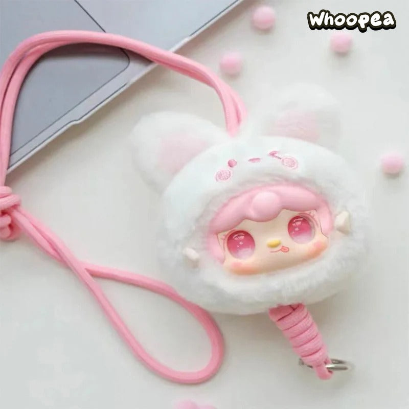 Yooki V7 Little Zoo Series-Phone Lanyard Plush Dolls, Blind Box