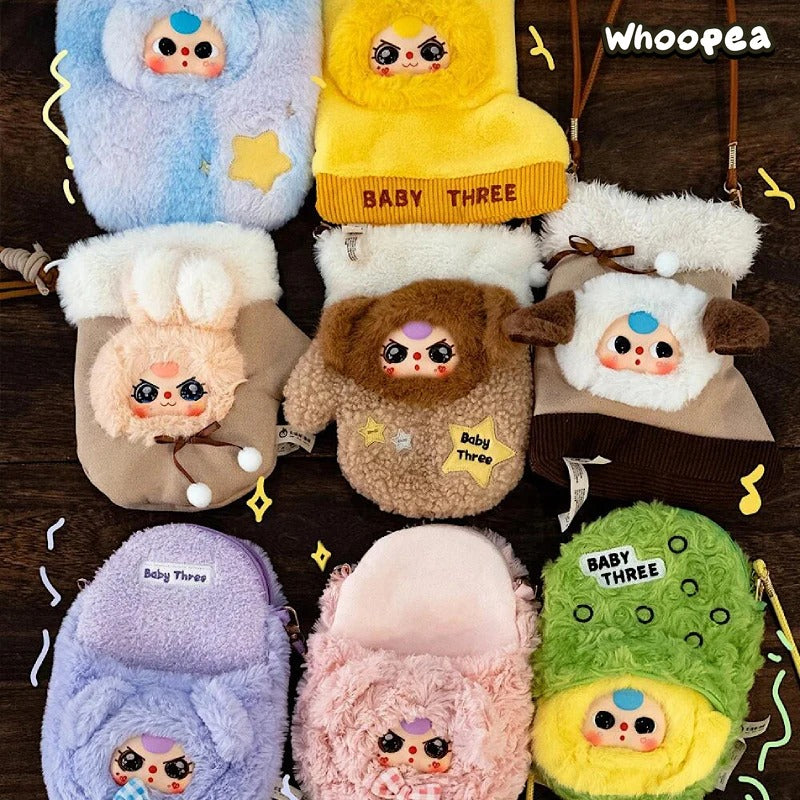Baby Three-Phone Bag Plush Blind Box