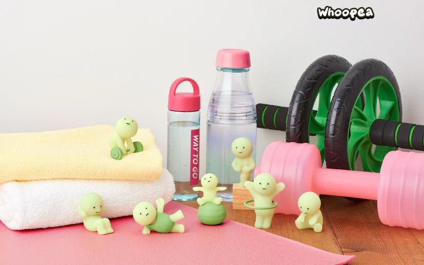 Smiski Exercising Series Figures, Blind Box