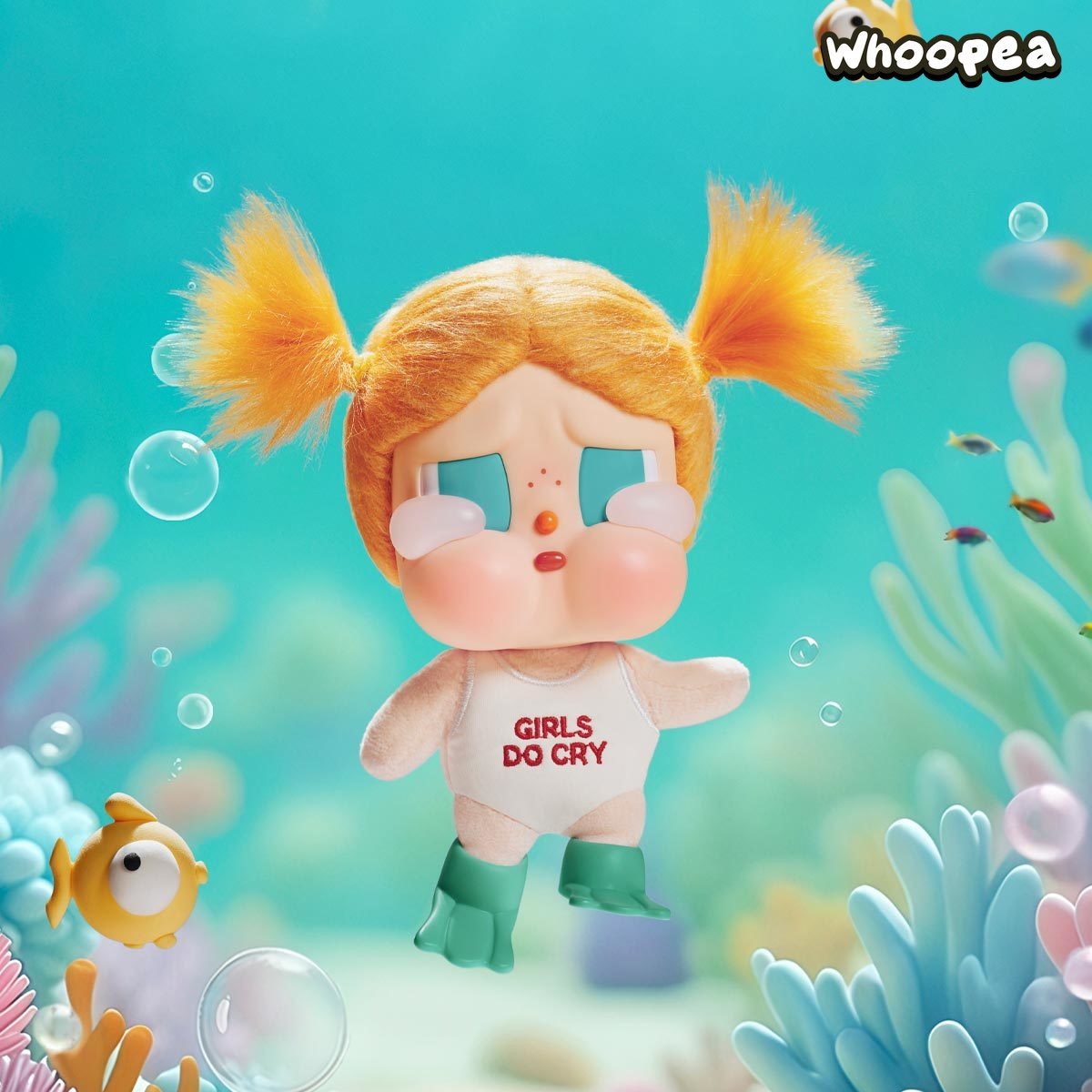 CRYBABY Vacation Mode On Series-Vinyl Plush Pendant Blind Box (PRE-ORDER)