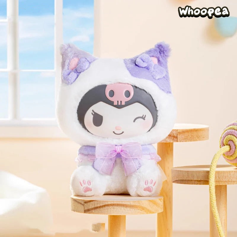 SANRI0 Characters Play With Kittens Series Plush Dolls, Blind Box