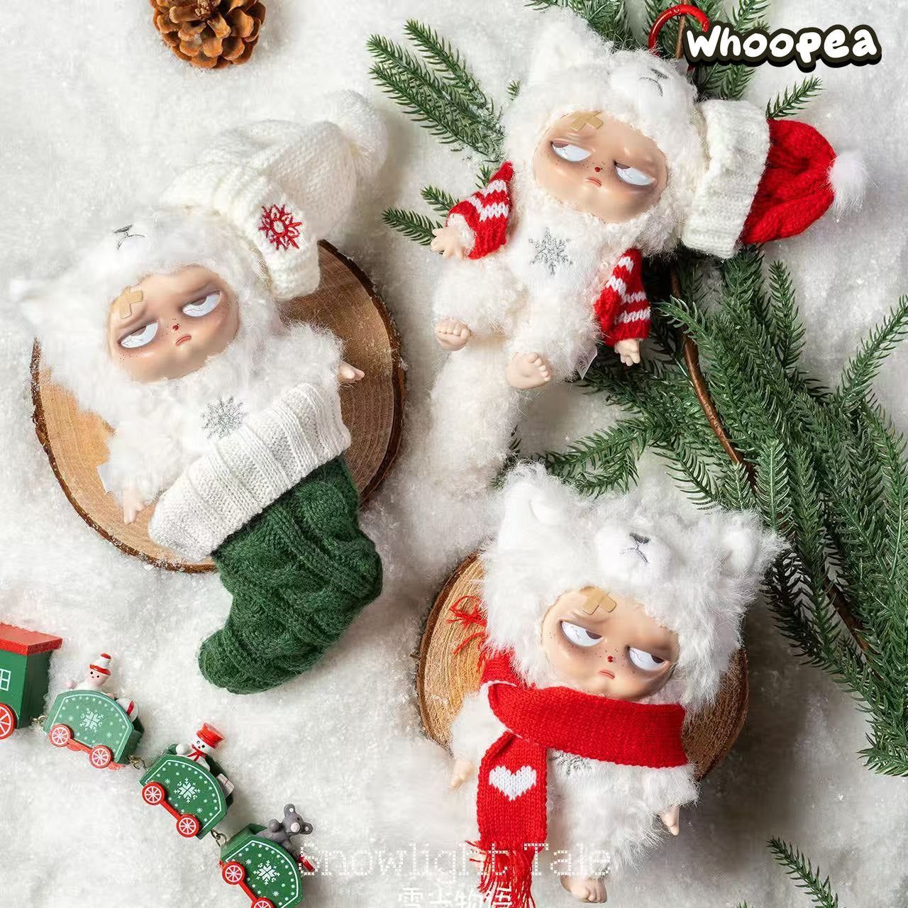 Sleepless Grumpipi Christmas Series Plush Dolls, Blind Box
