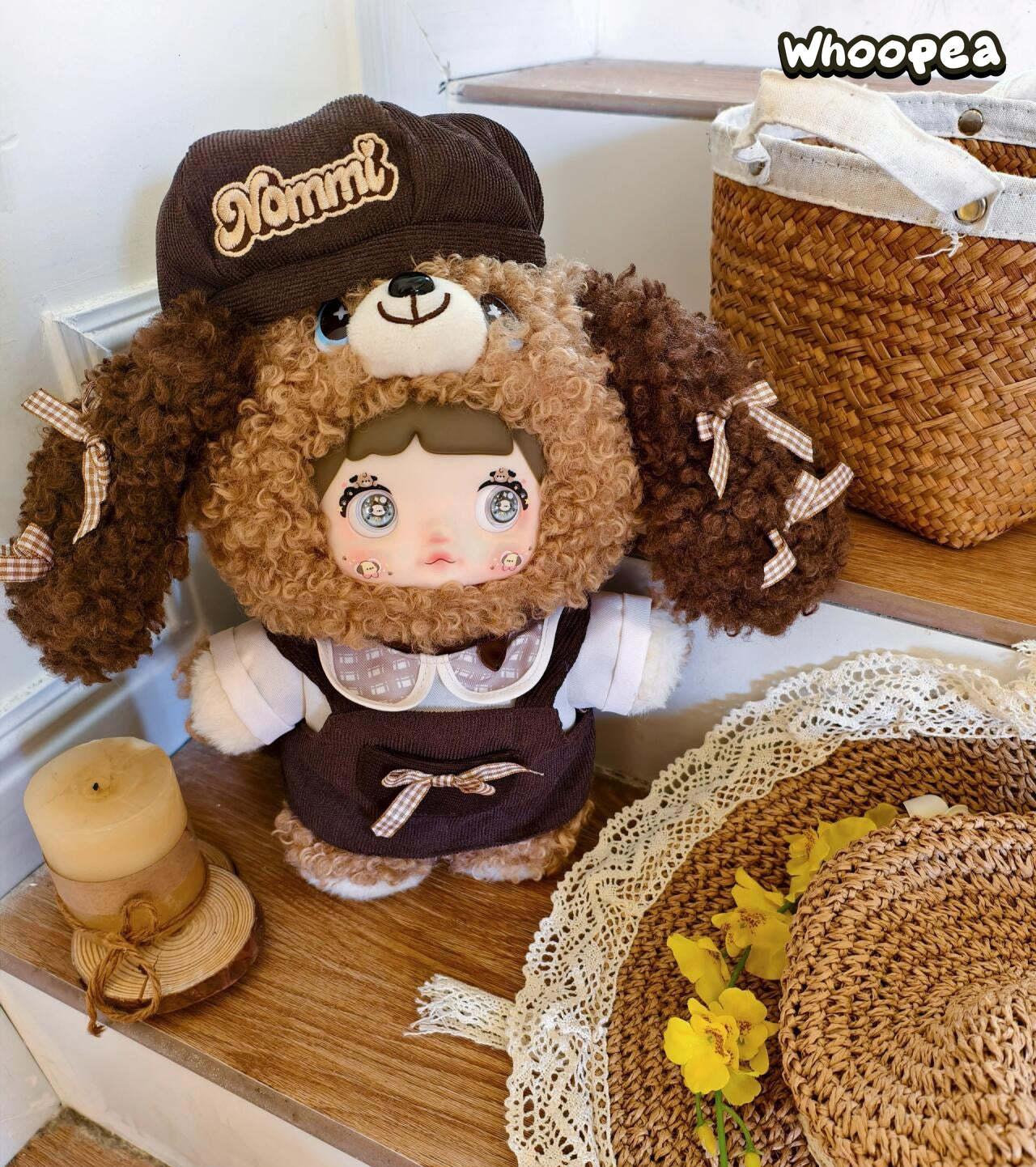 Nommi Chocolate Puppy 400% Plush Doll, Limited Edition