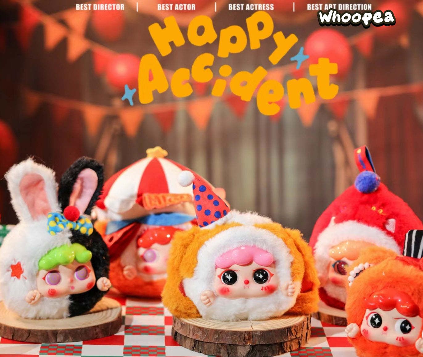 MIGO Dream Circus Series Plush Dolls, Blind Box