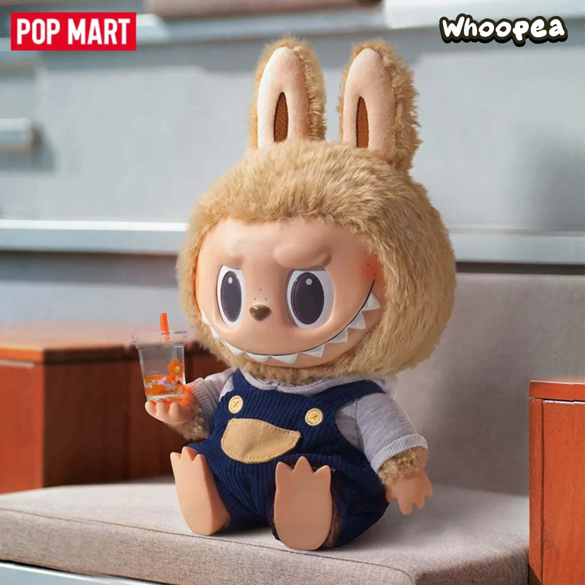 ぬいぐるみ TIME TO CHILL PLUSH TOY LABUBU Time To Chill-Vinyl Plush Toy – WHOOPEA