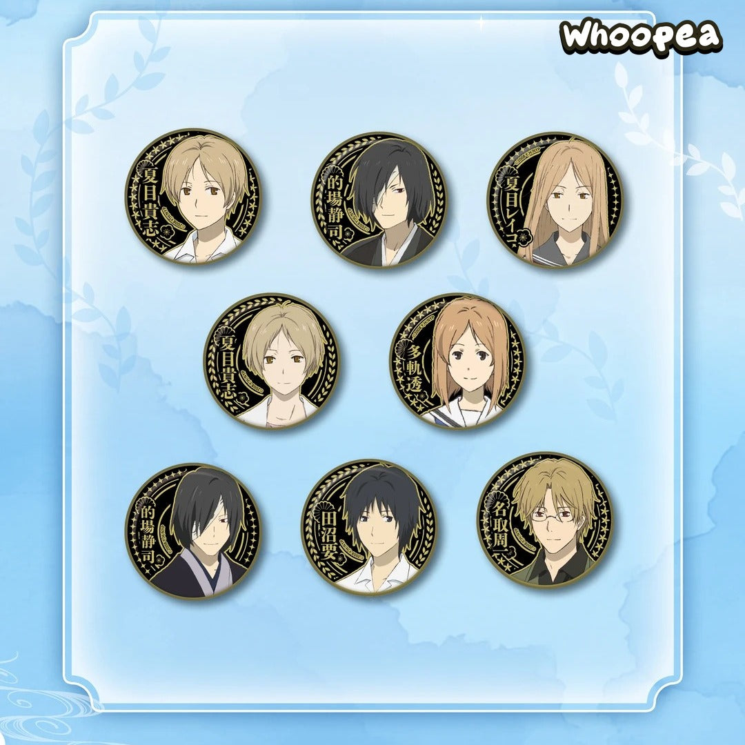 Natsume's Book of Friends Gilded Series Badge Blind Box