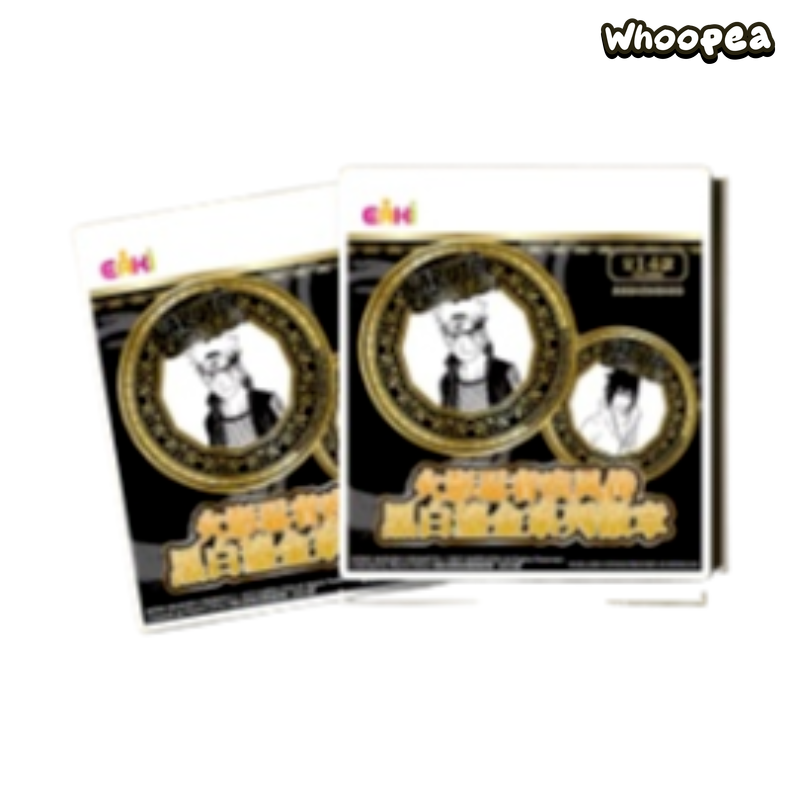 Naruto Shippuden Black, White And Gilding Series Badges Blind Bag