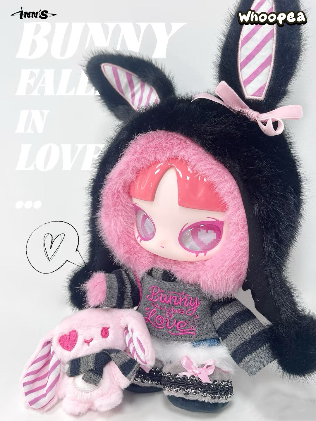 Limited INN'S 520 Bunny Falling in LOVE Plush Dolls