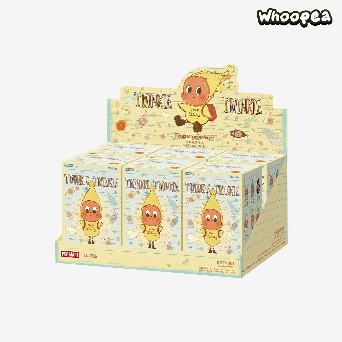 Twinkle Twinkle Sweet Dreams Forecast Series-Plush Pendant Blind Box (PRE-ORDER)