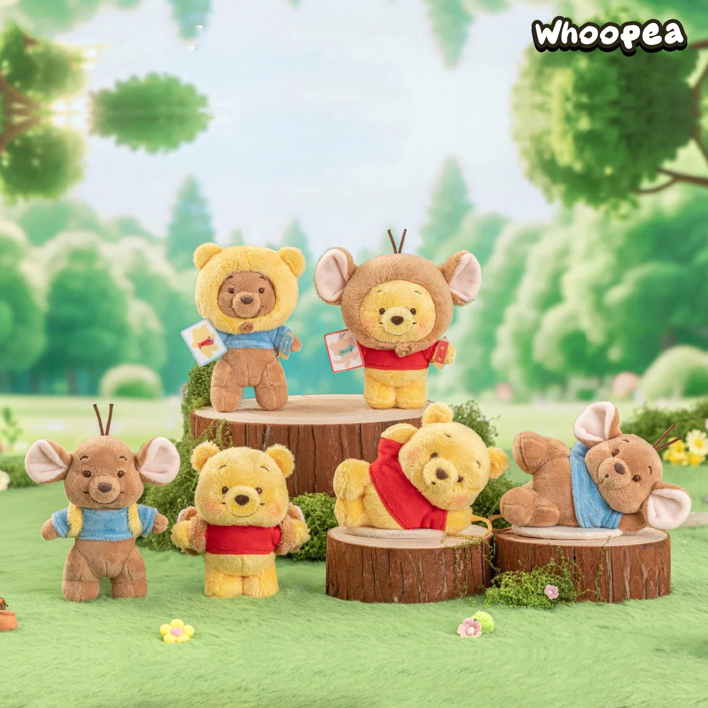 Winnie the Pooh & Roo Forever Friends Series Plush Dolls, Blind Box