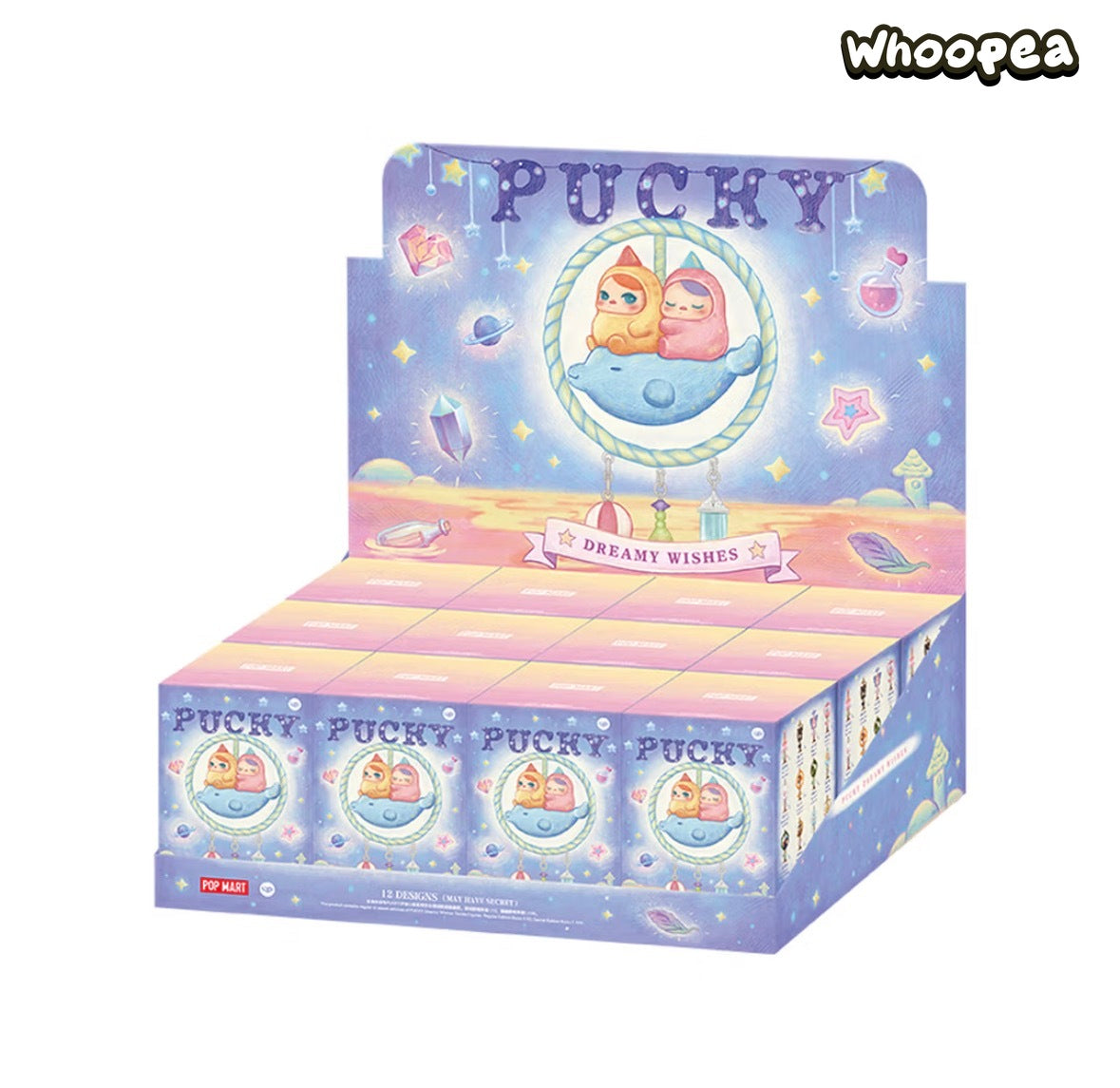 POP MART Pucky Dreamy Wishes Series Figure Blind Box