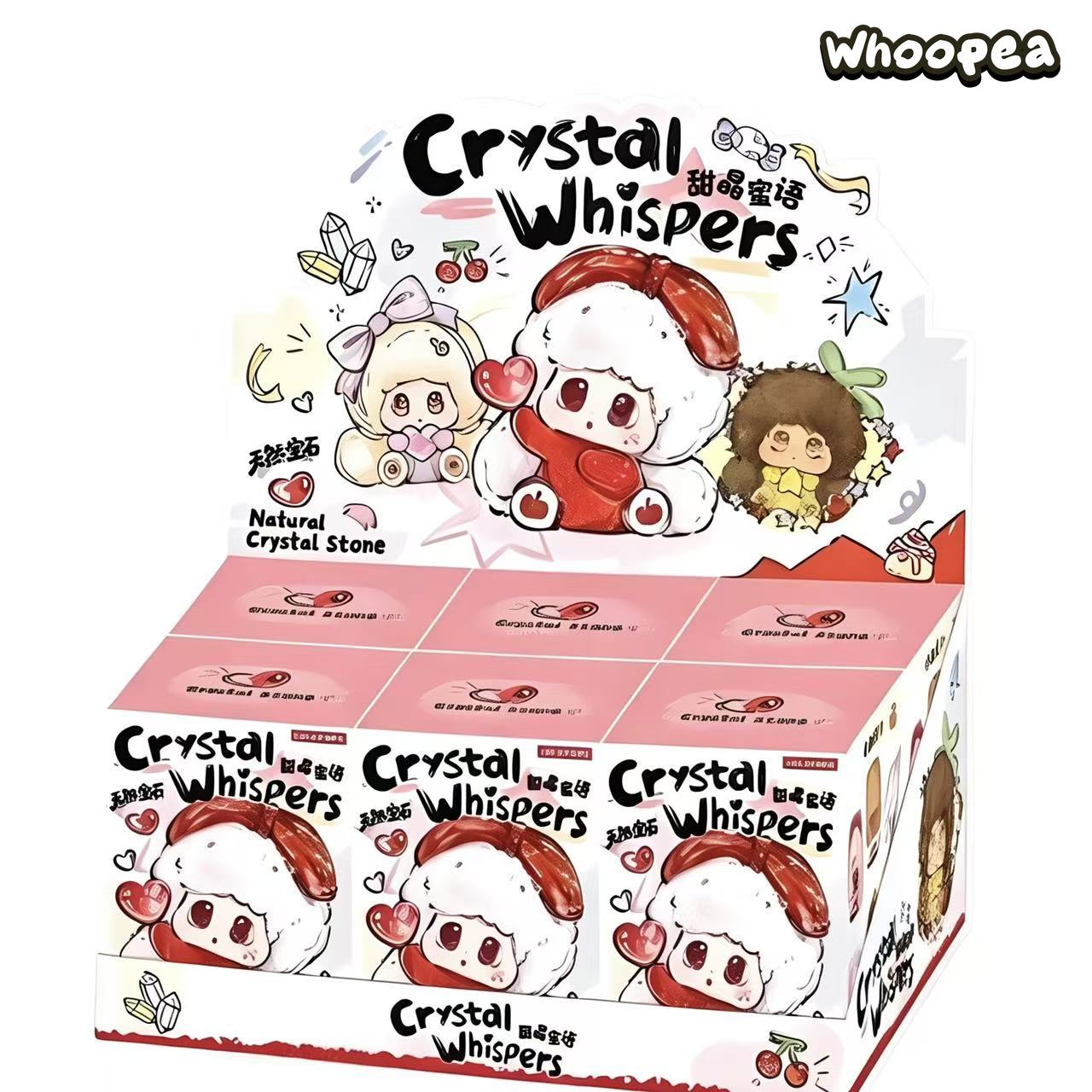Micoco Nono Crystal Whispers Series Plush Pendant Blind Box