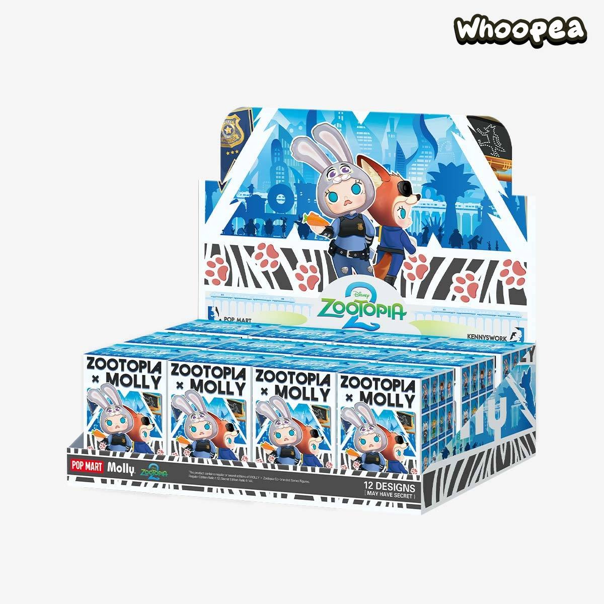 MOLLY × Zootopia Co-branded Series Figure, Blind Box (PRE-ORDER)