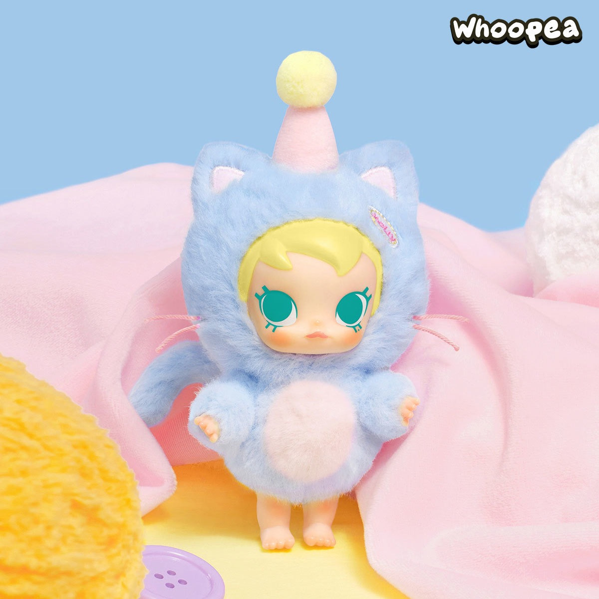 Baby Molly Pocket Friends Series-Vinyl Plush Pendant Blind Box (PRE-ORDER)