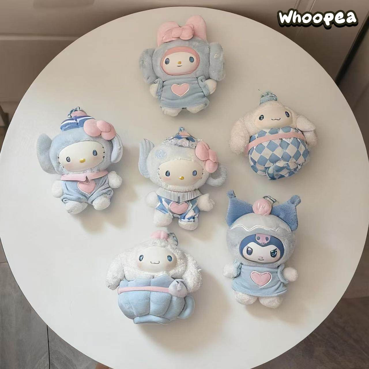 MINISO SANRI0 Characters Blue Flutter Series Plush Relaxing Toy Blind Box (PRE-ORDER)