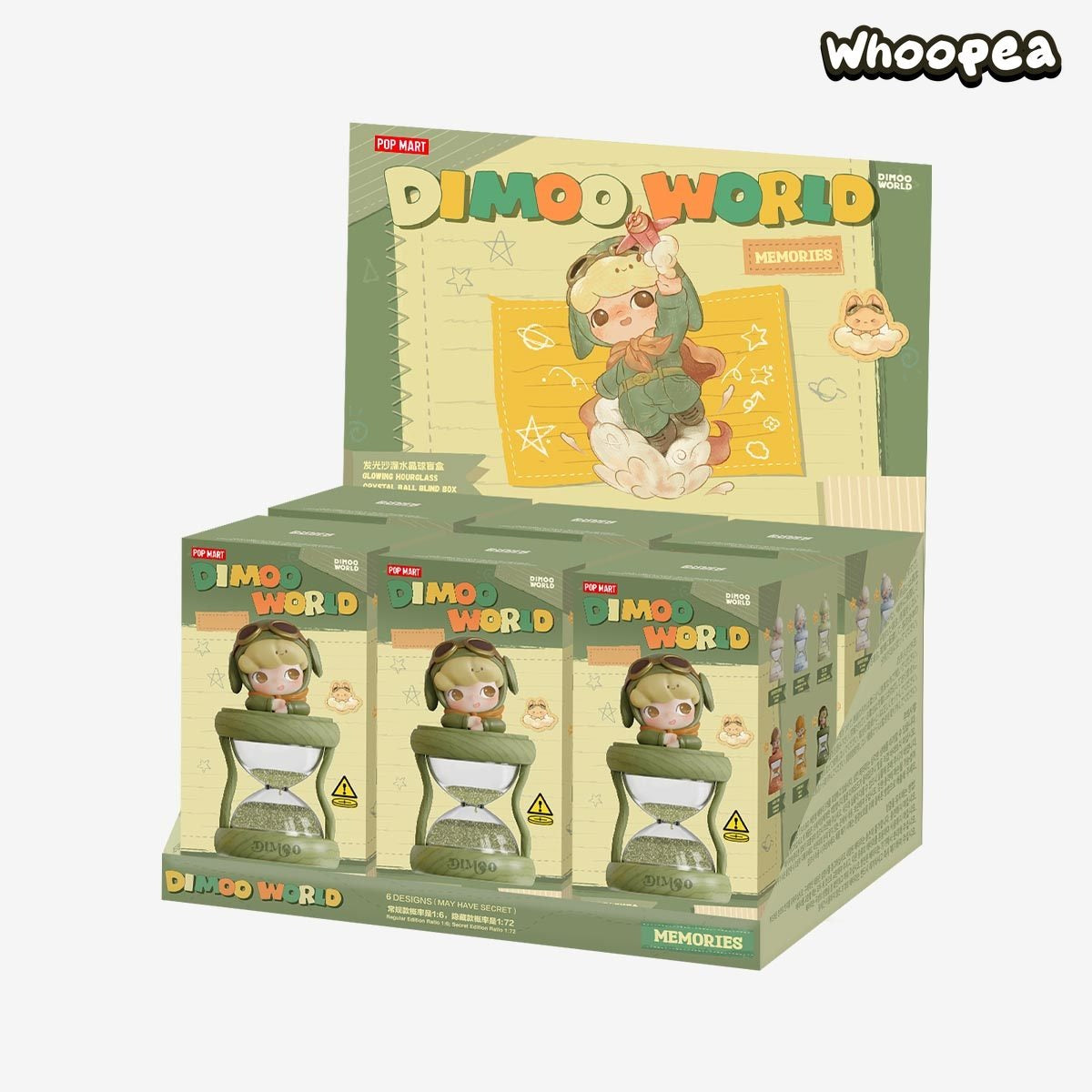 DIMOO Memories We Hold Series-Glowing Hourglass Crystal Ball Blind Box (PRE-ORDER)