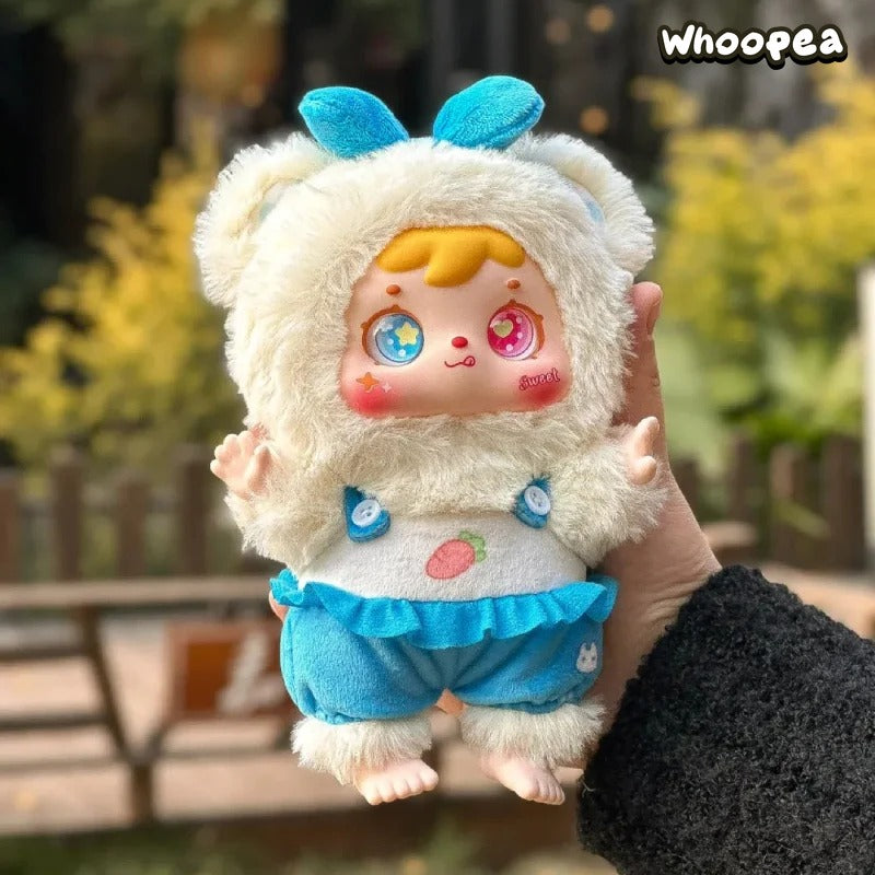 Samuel-V2 400% Little Bear And Little Rabbit's Happy Picnic Series Plush Dolls, Blind Box
