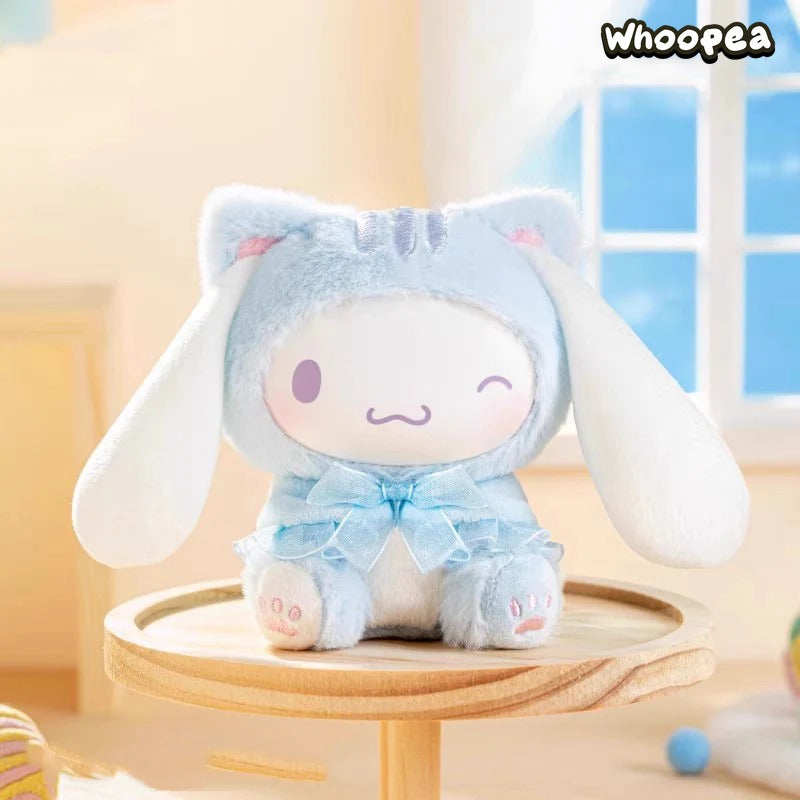 SANRI0 Characters Play With Kittens Series Plush Dolls, Blind Box