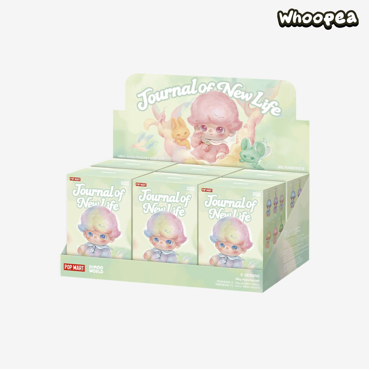 DIMOO Journal of New Life Series Vinyl Plush Pendant Blind Box (PRE-ORDER)